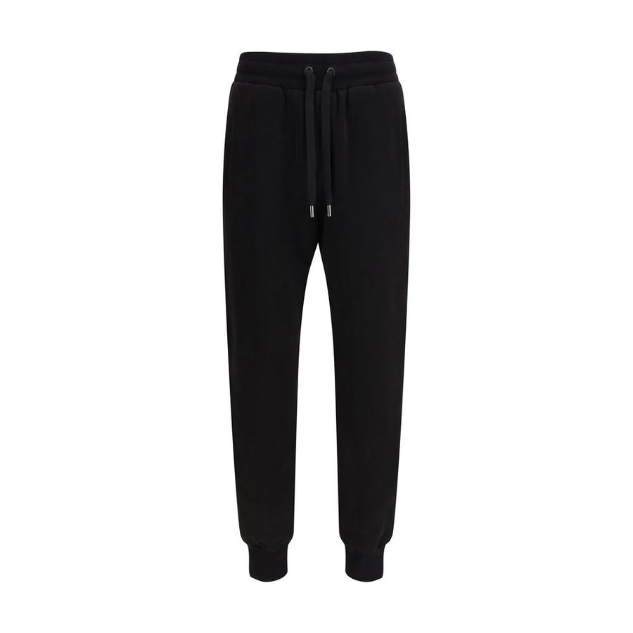 Dolce & Gabbana 100% Cotton joggers in black
