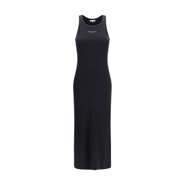 Maison Kitsuné 100% Cotton tank top in black