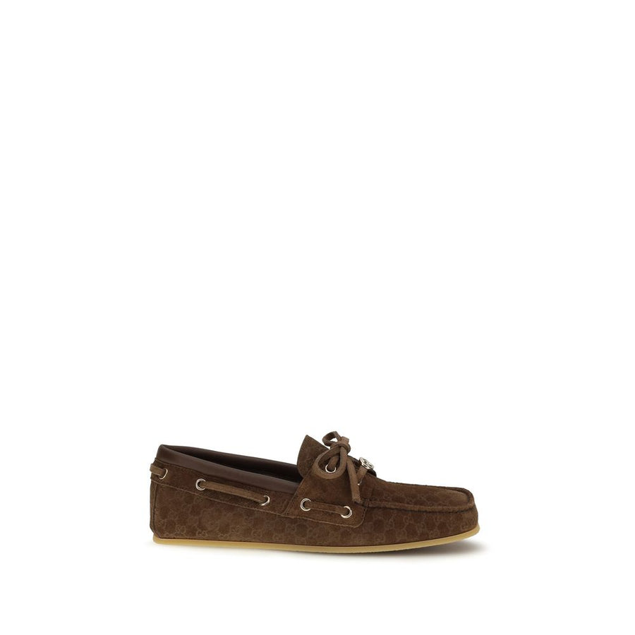 Gucci 100% Calf Leather Bos Taurus loafer in brown