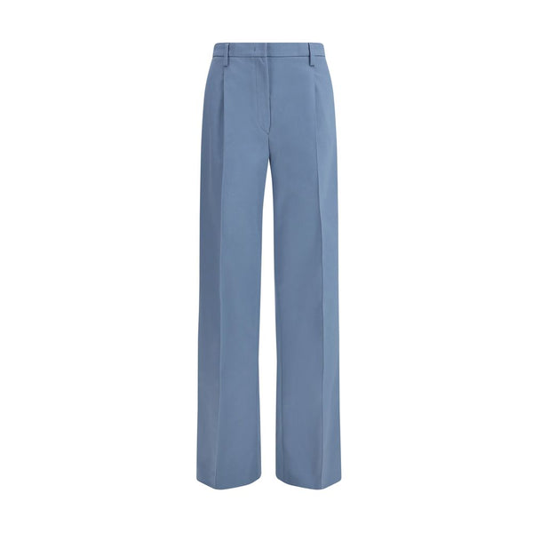 Prada 100% Cotton chino pants in blue