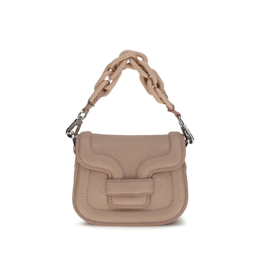 Pierre Hardy 100% Calf Leather Bos Taurus shoulder bag in beige