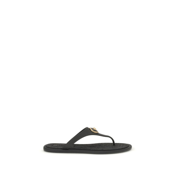 Versace 100% Rubber sandals in black