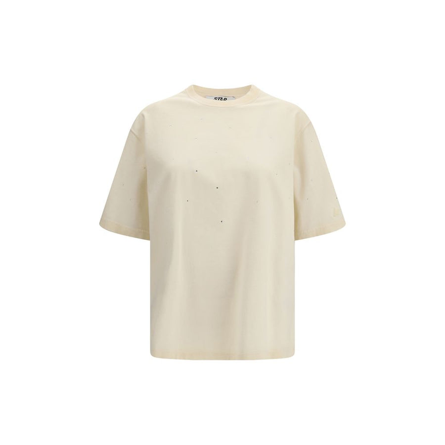 Golden Goose 100% Cotton t-shirt in beige
