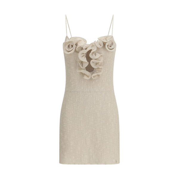 Magda Butrym 36% Lyocell dress in beige