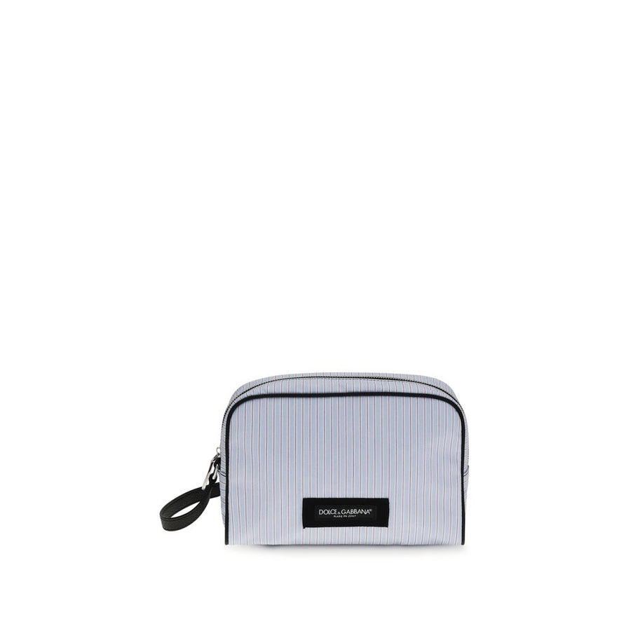 Dolce & Gabbana 90% Cotton card case in blue