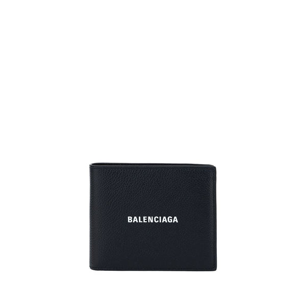 Balenciaga 100% Calf Leather Bos Taurus wallet in black