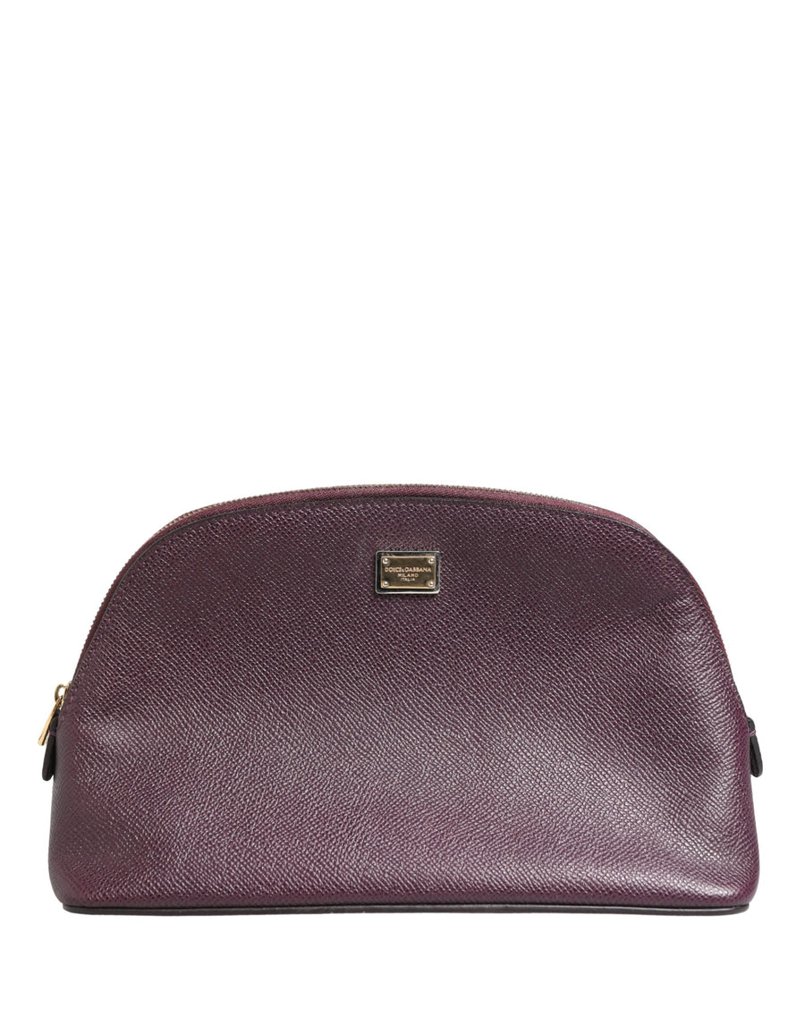 Dolce & Gabbana 100% Calfskin Leather wallet in purple