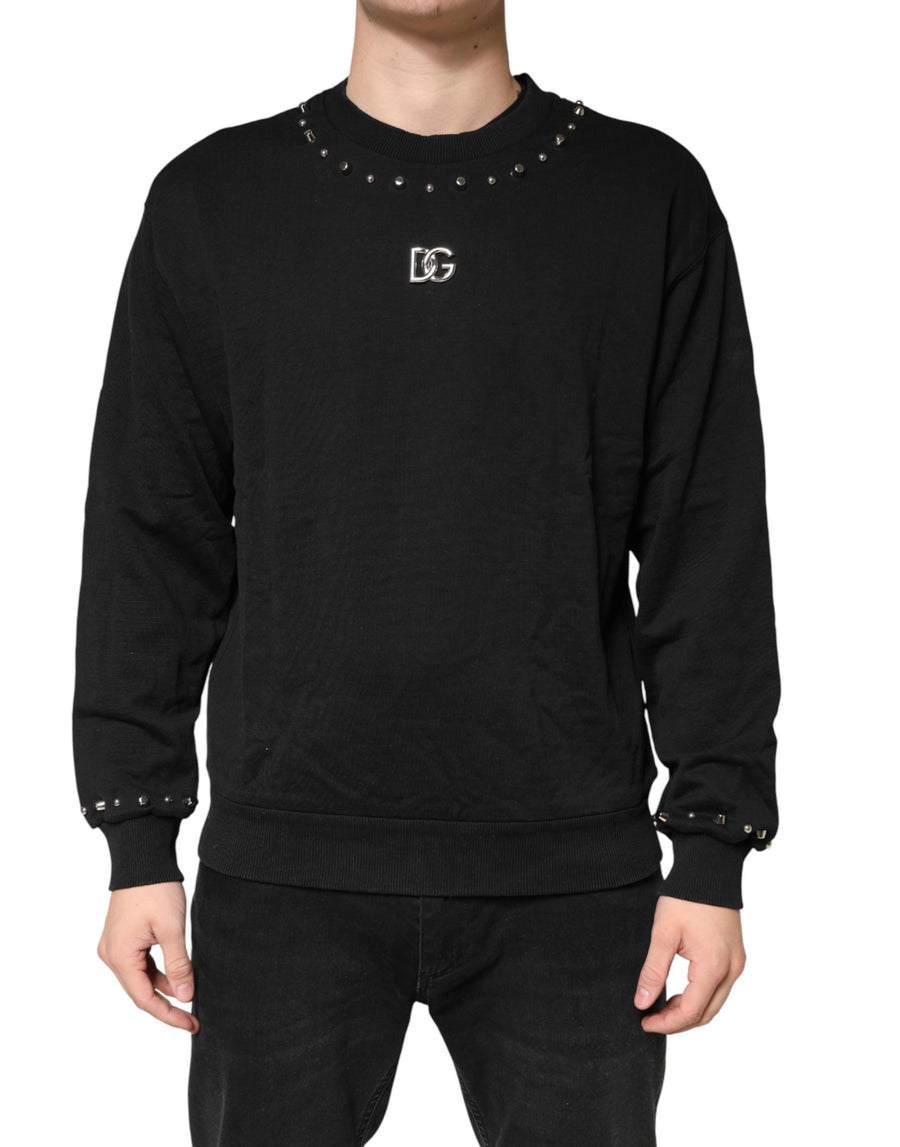 Dolce & Gabbana 100% Cotton sweatshirt in black