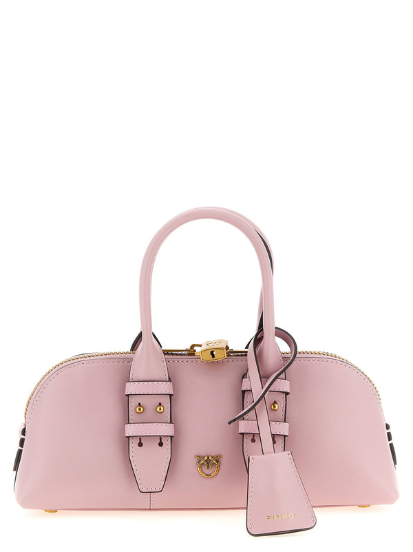 Pinko Escape Baguette Shoulder Bag — Pink
