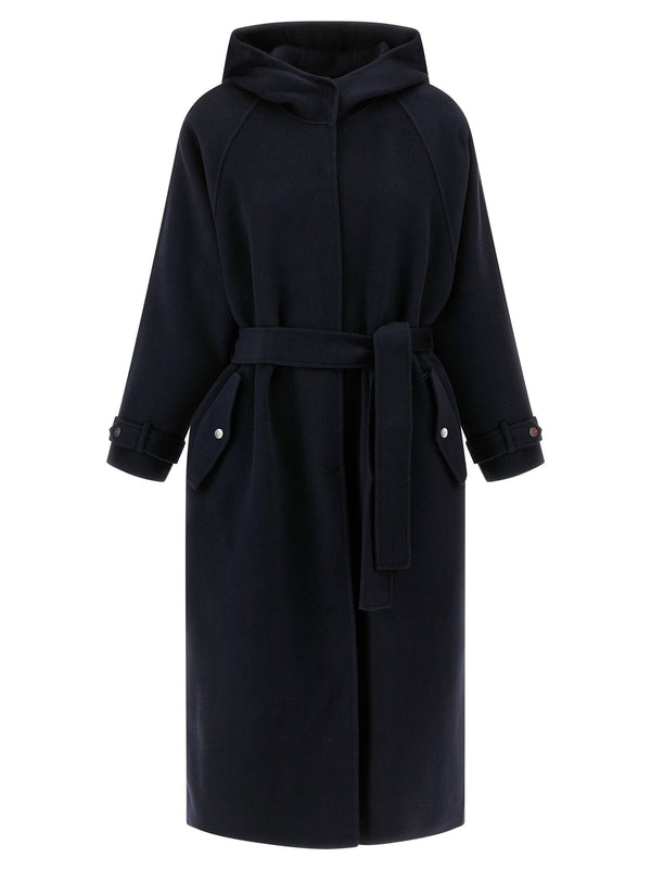 Pinko coat in black