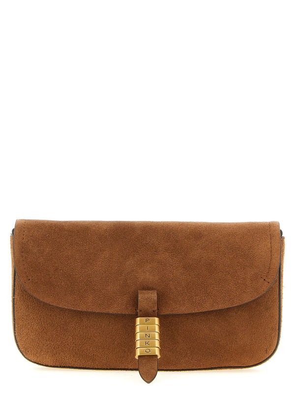 Pinko shoulder bag in tan