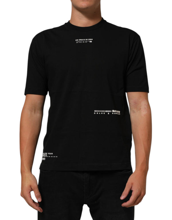 Dolce & Gabbana 95% Cotton t-shirt in black