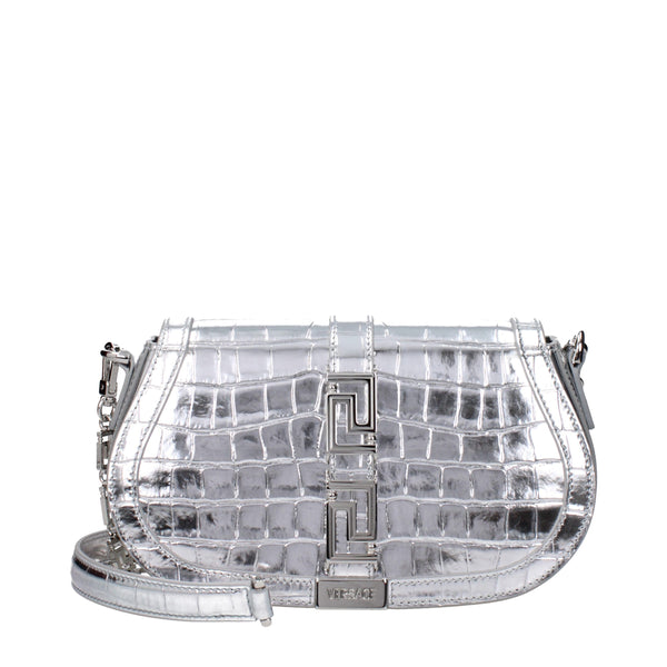 Versace shoulder bag in silver