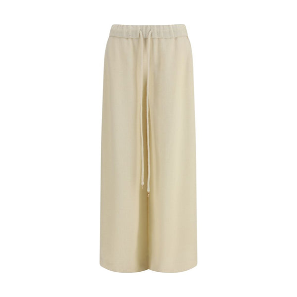 Gabriela Hearst 100% Alpaca Vicugna Pacos trousers in beige