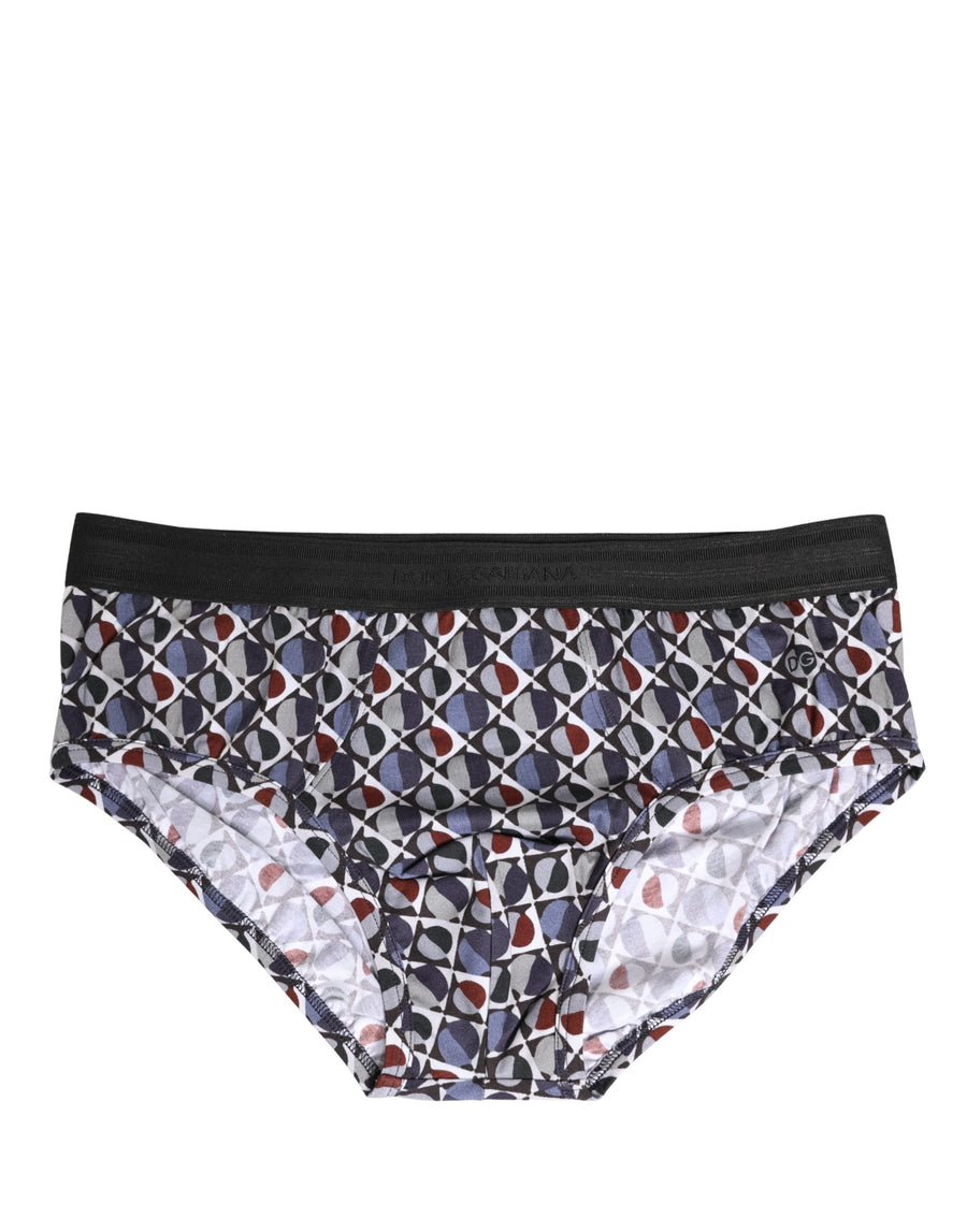 Dolce & Gabbana 92% Cotton 8% Elastane brief in multicolor