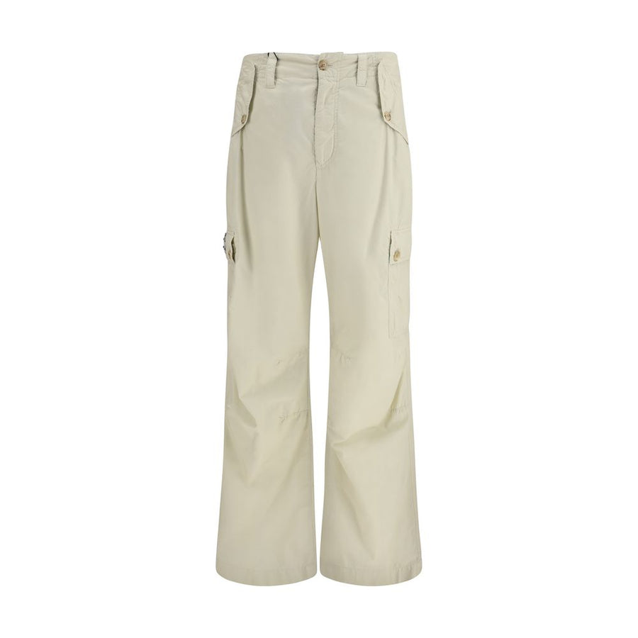 Dolce & Gabbana 100% Cotton cargo pants in beige