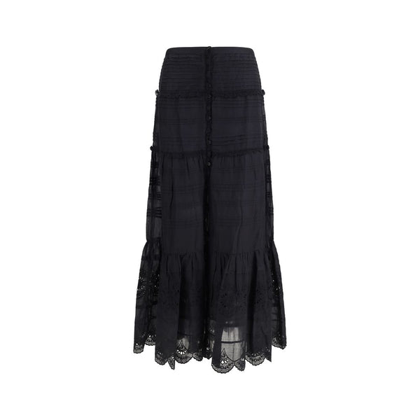 Marant Etoile 34% Viscose skirt in black