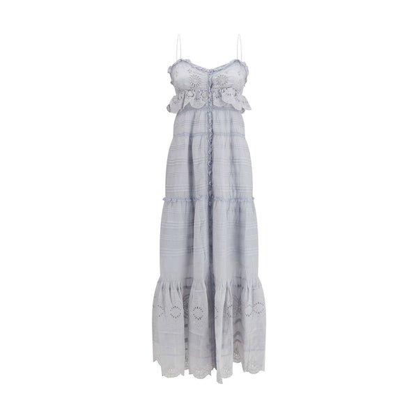 Marant Etoile 100% Cotton dress in blue