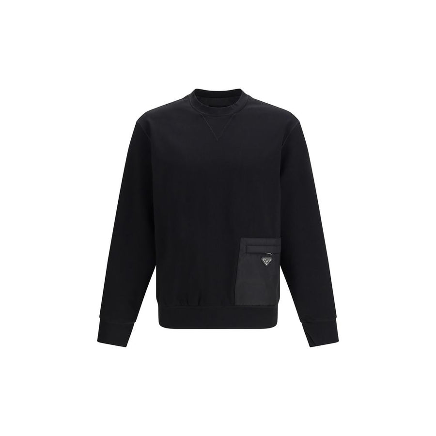 Prada 65% Viscose sweatshirt in black