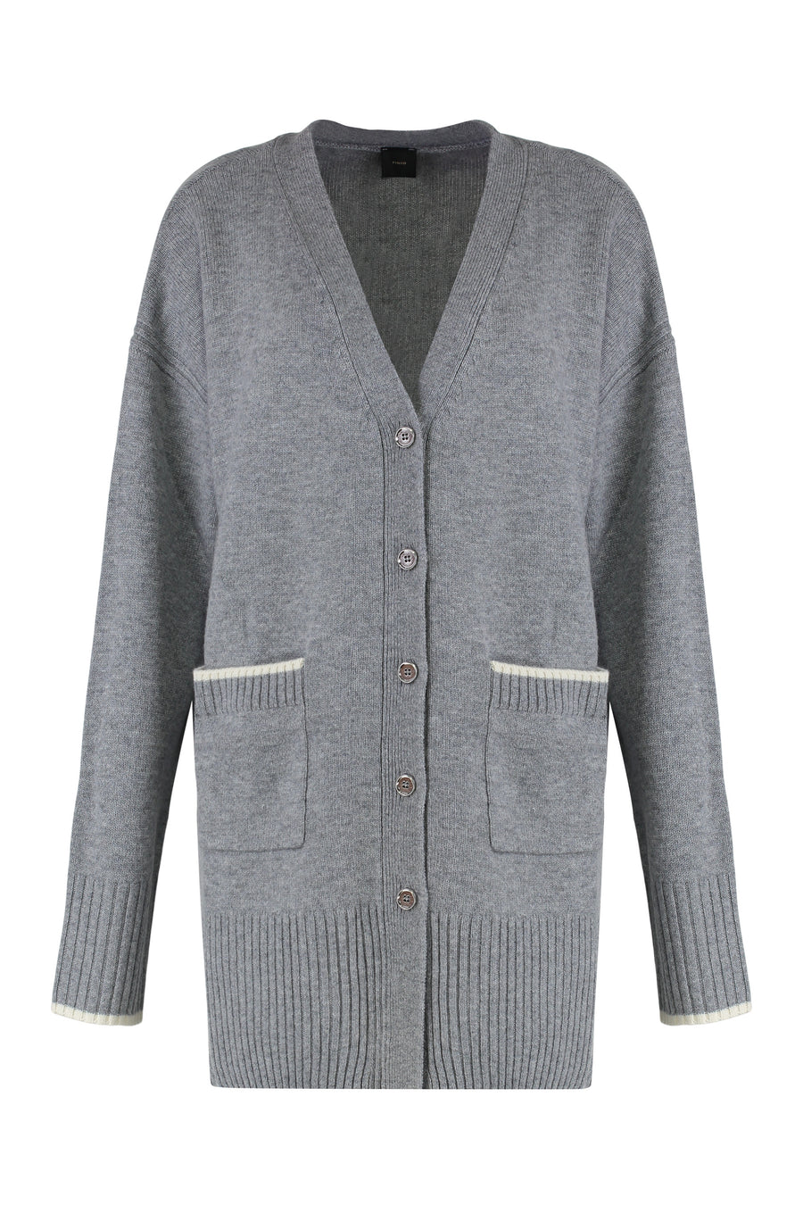 Cardigan Tasmania Wool-Cashmere Grey Cardigans