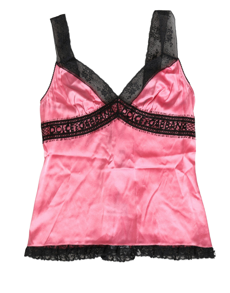 Dolce & Gabbana 12% Cotton tank top in pink