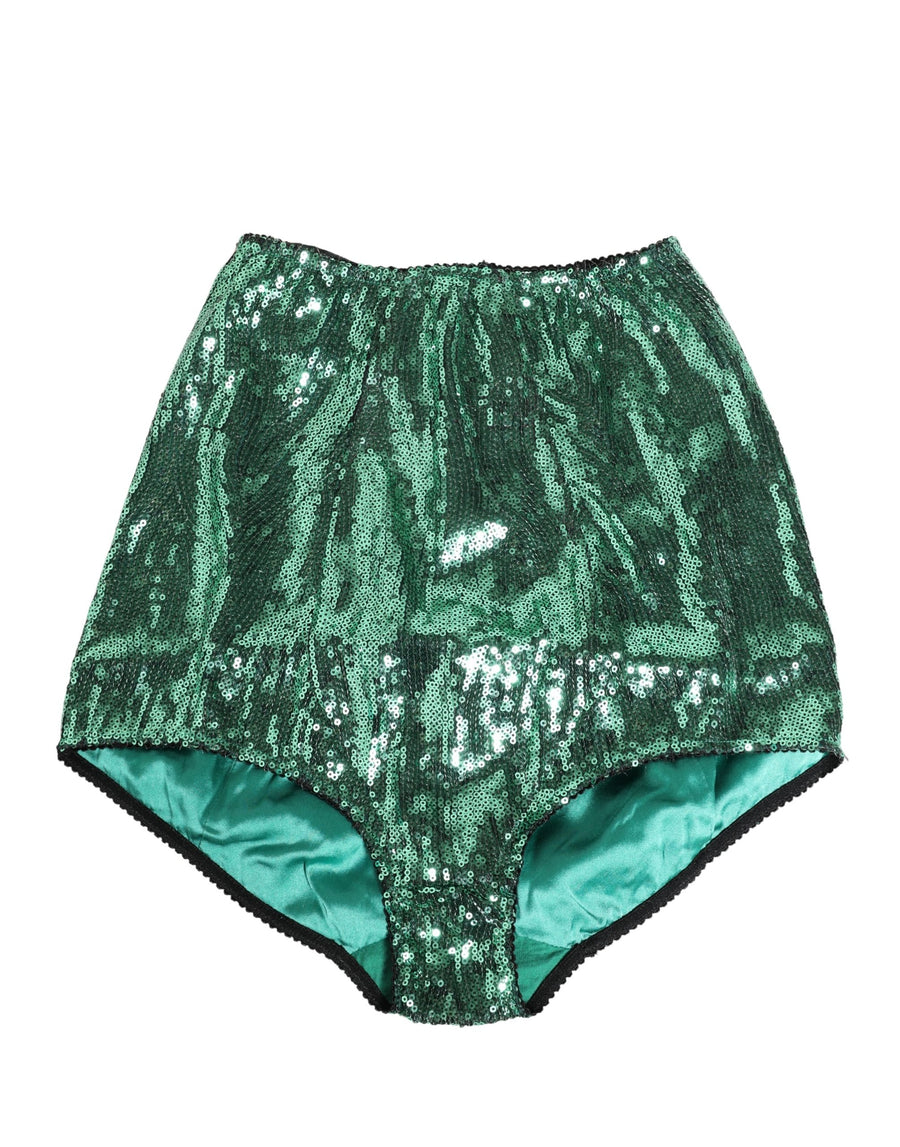 Dolce & Gabbana 100% Nylon; Lining: 92% Silk bodysuit in green