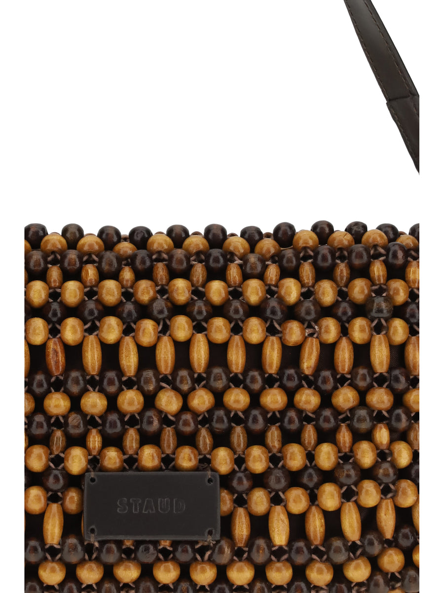 Shoulder Bag Timmy Multi Wood Beads