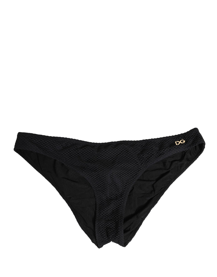 Dolce & Gabbana 88% Nylon brief in black