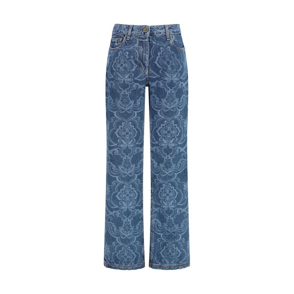 Etro 100% Cotton jeans in blue
