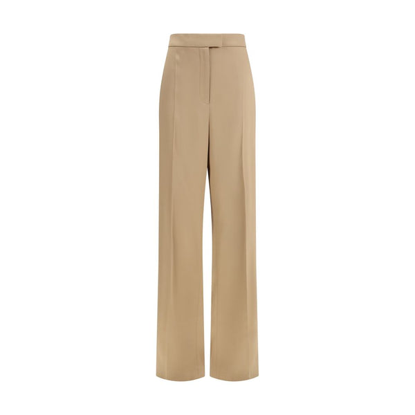 Valentino 95% Silk trousers in beige