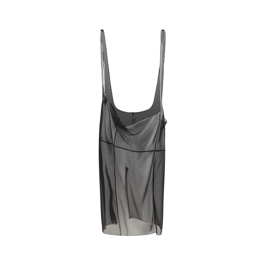 Prada 100% Polyester skirt in black