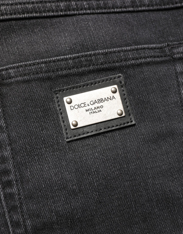 Dolce & Gabbana 99% Cotton jeans in black