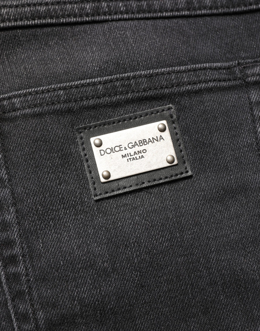Dolce & Gabbana 99% Cotton jeans in black