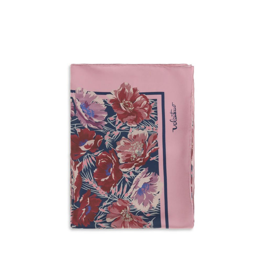 Valentino Garavani 100% Silk scarf in pink