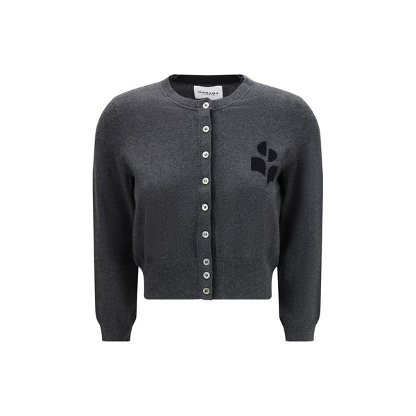 Marant Etoile 70% Cotton cardigan in gray