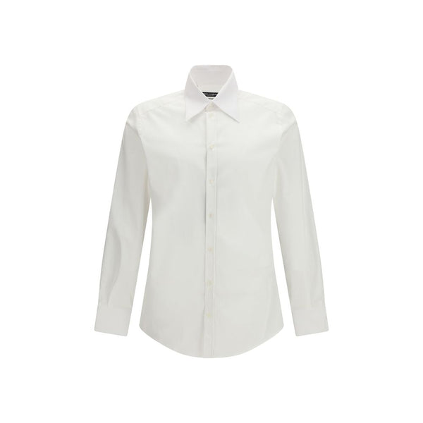 Dolce & Gabbana 58% Alpaca Vicugna Pacos shirt in white