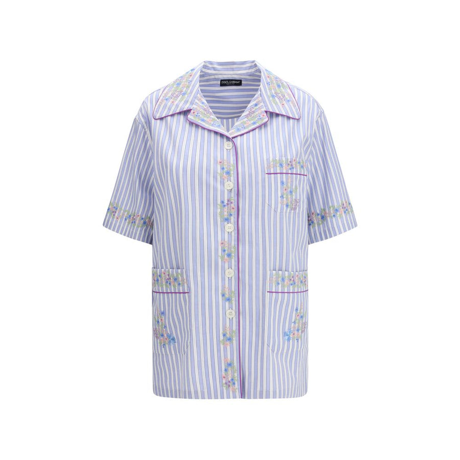 Dolce & Gabbana 95% Cotton shirt in blue