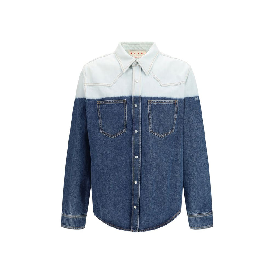Marni 100% Cotton shirt in blue