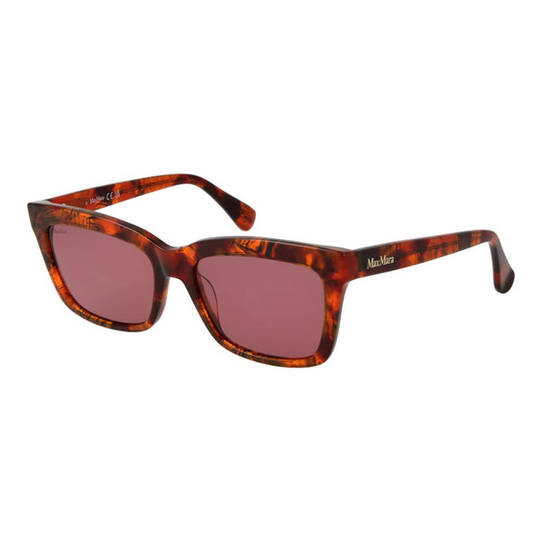 Max Mara MA-1046426 Plastic frame and lenses sunglasses in brown