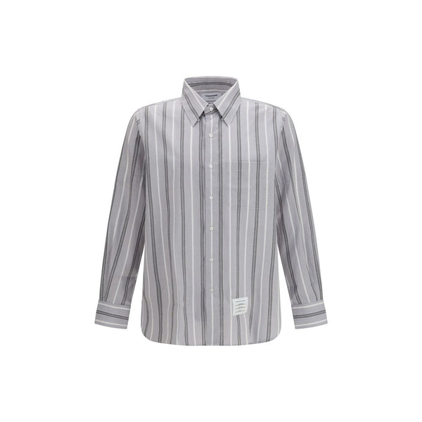 Thom Browne 100% Cotton shirt in gray