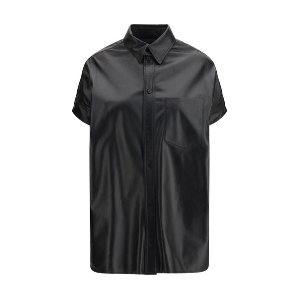 Balenciaga 100% Lamb Ovis Aries shirt in black