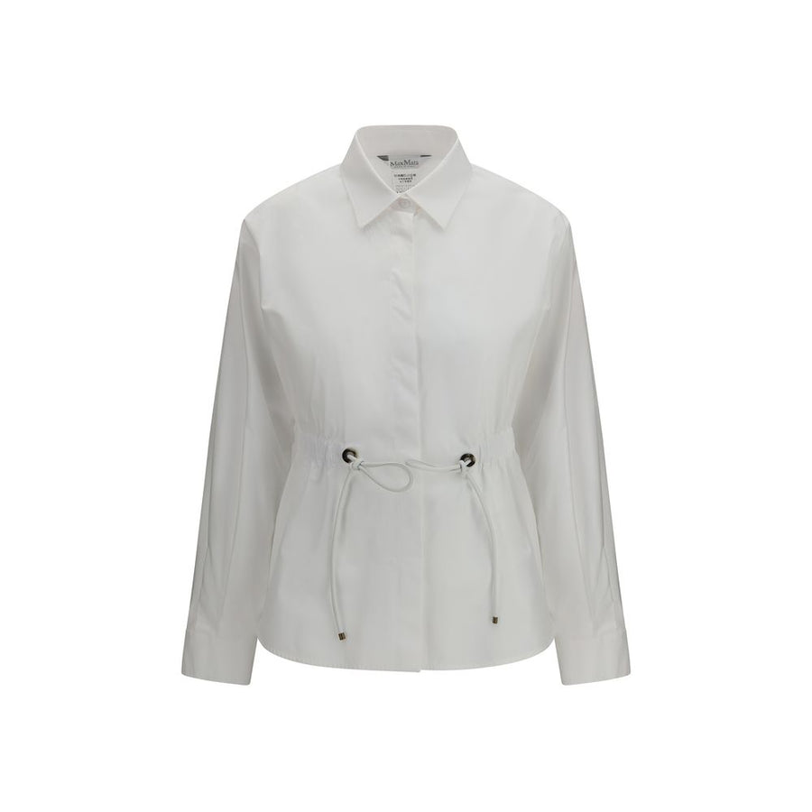 Max Mara 100% Cotton shirt in white