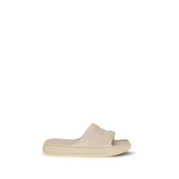 Moncler 100% Rubber slippers in beige