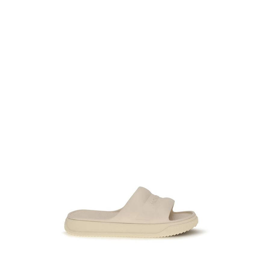 Moncler 100% Rubber slippers in beige