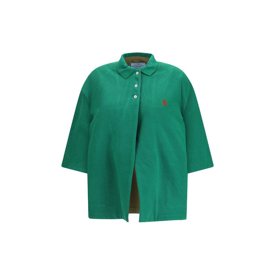 Prada 50% Polyethylene 50% Other Fibres jacket in green