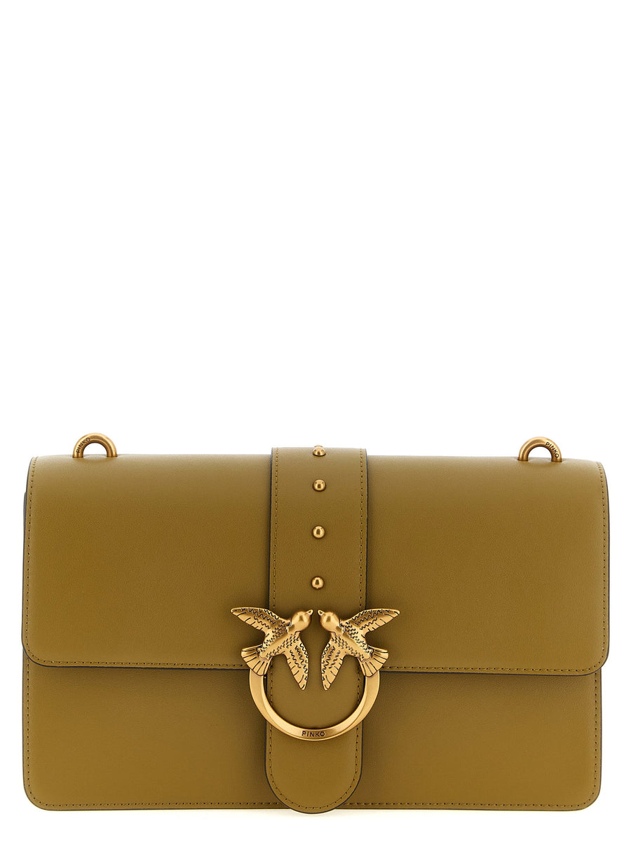 Pinko Crossbody Bag — Gold