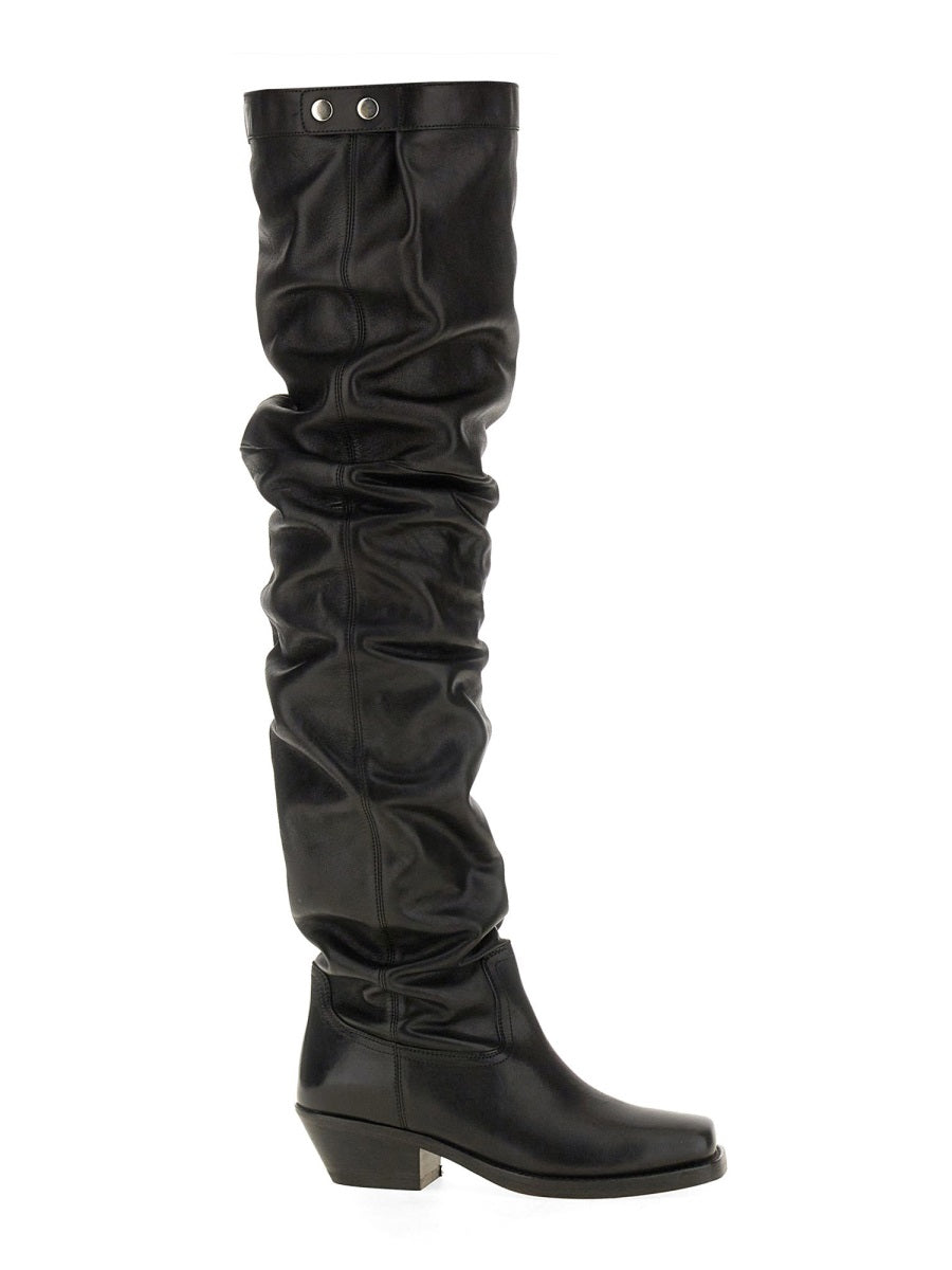 Boots Loved Ones Black Leather