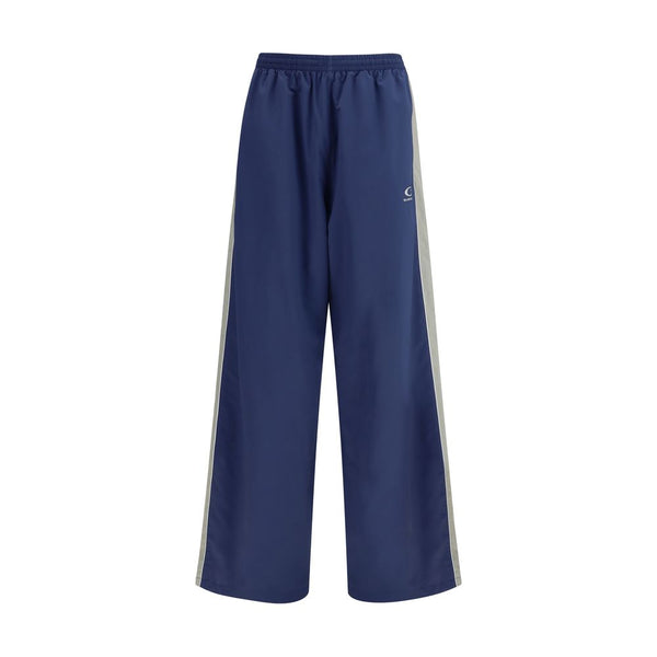 Balenciaga 100% Polyester joggers in navy