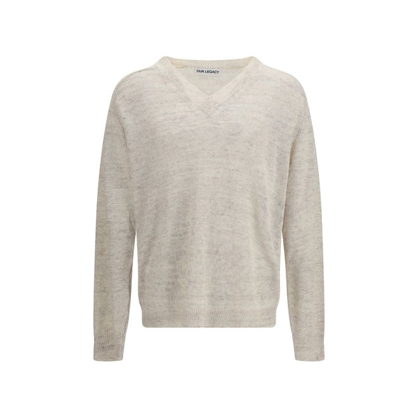 Our Legacy 75% Linen 25% Cotton sweater in beige