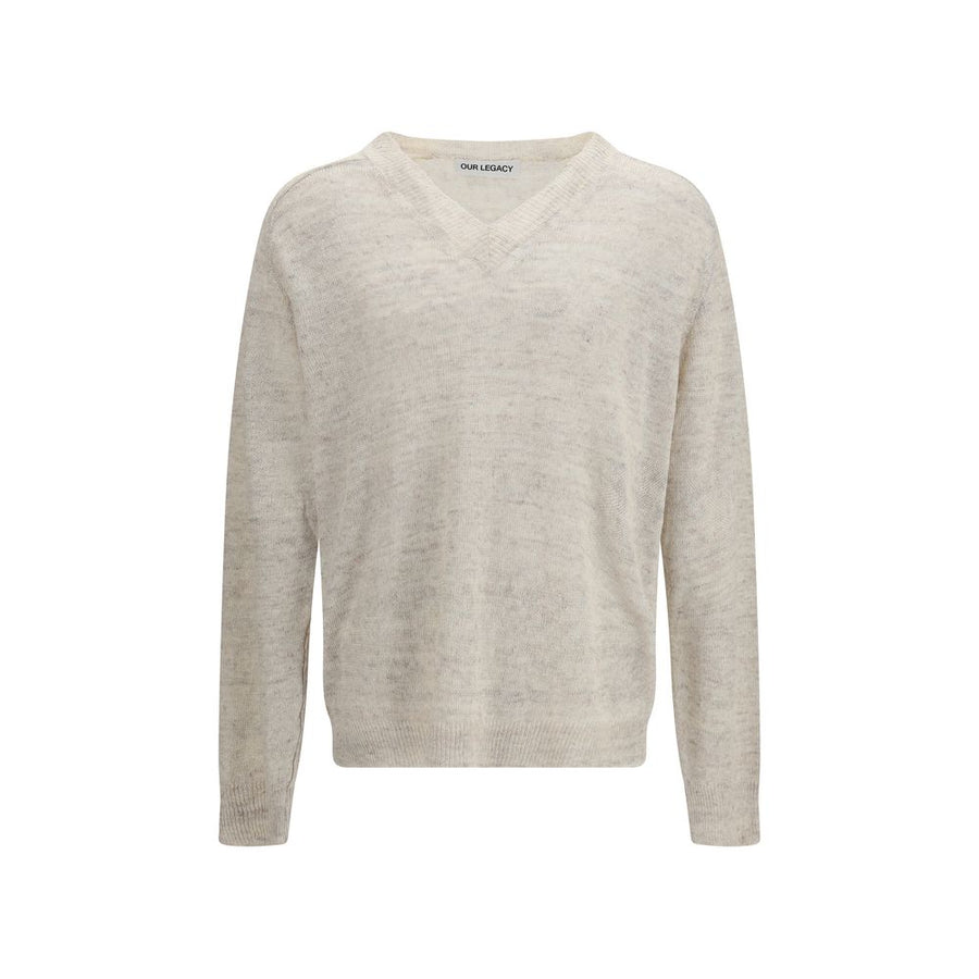 Our Legacy 75% Linen 25% Cotton sweater in beige